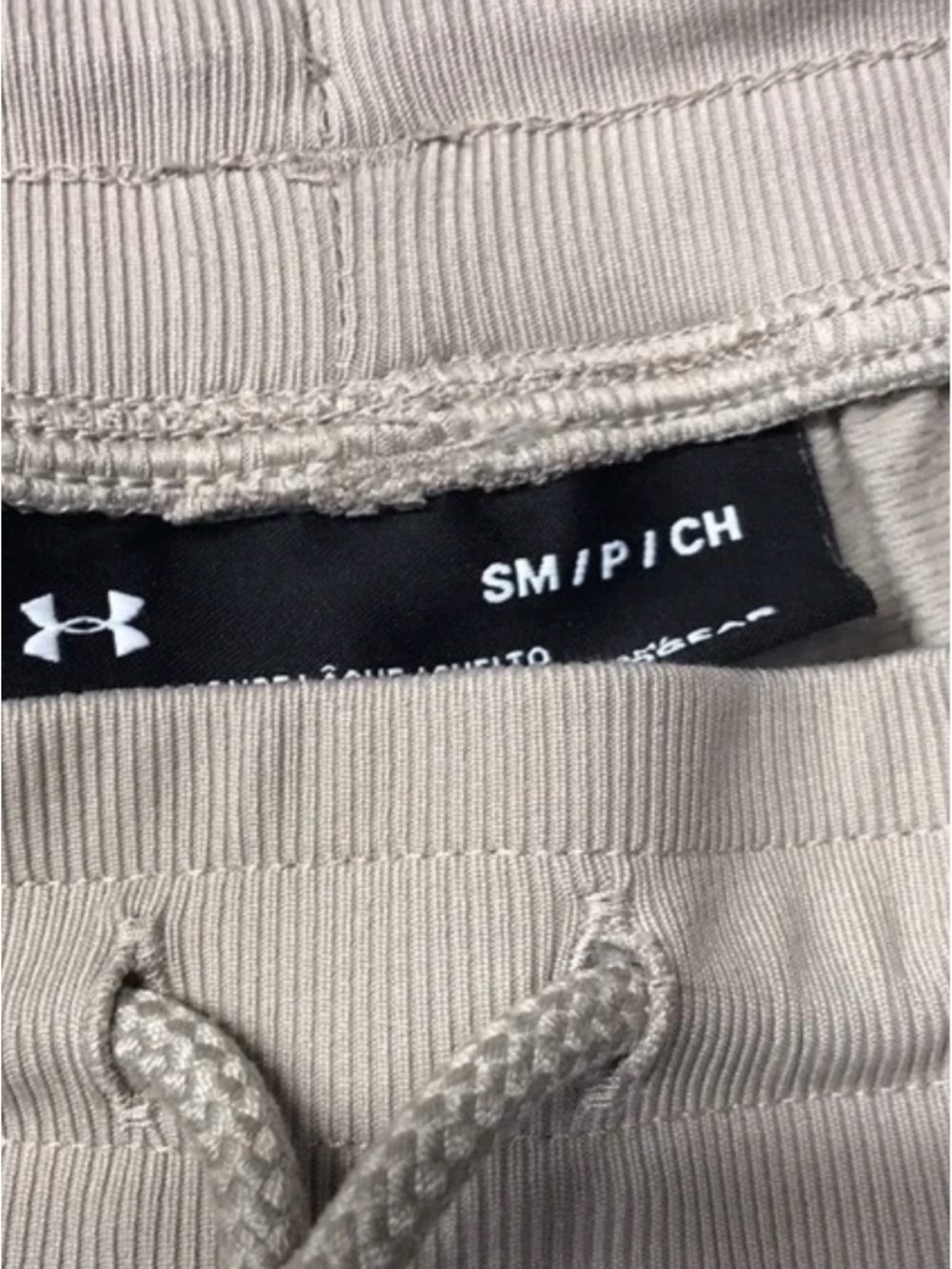 Under Armour Mens Tapered Joggers Light Tan Size Small | GUC - Picture 4 of 6